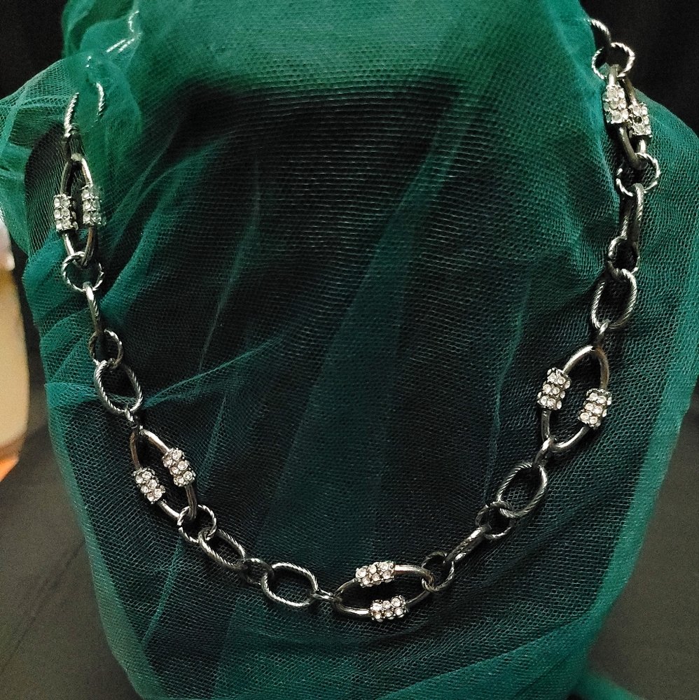 Torrid 20" Chain Necklace with Gem Accents